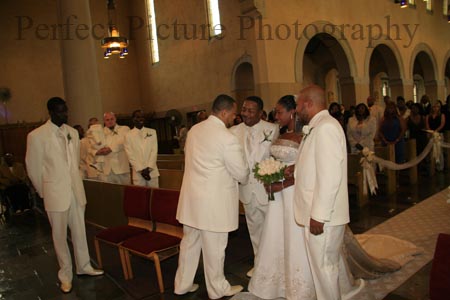 bride and groom l